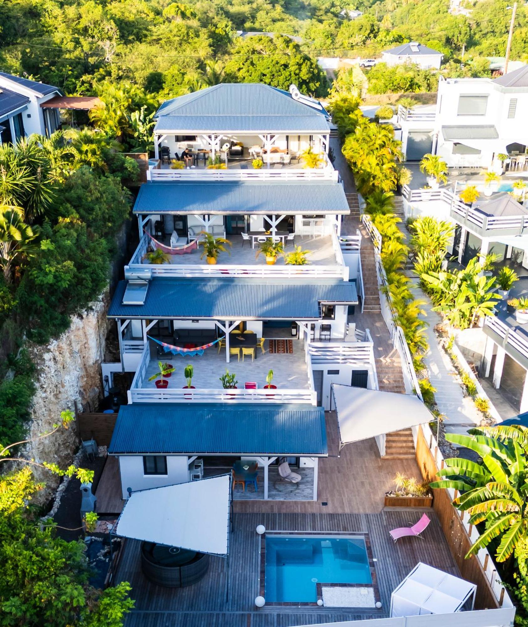 Villa Les Terrasses De Fonds Thezan Sainte-Anne  Dış mekan fotoğraf