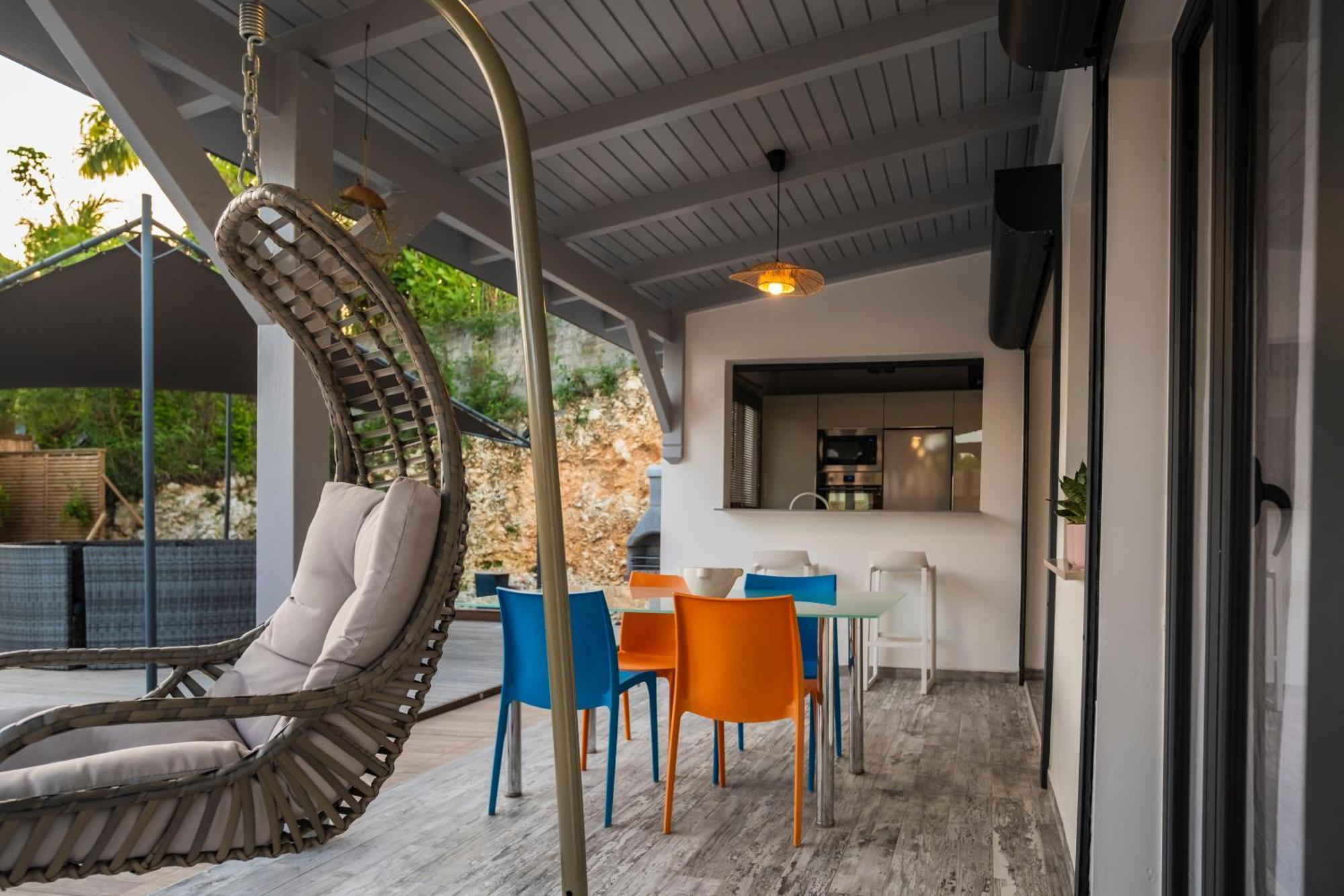Villa Les Terrasses De Fonds Thezan Sainte-Anne  Dış mekan fotoğraf